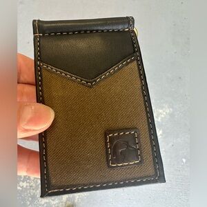Vaan & Co up cycled Leather Wallet NWT